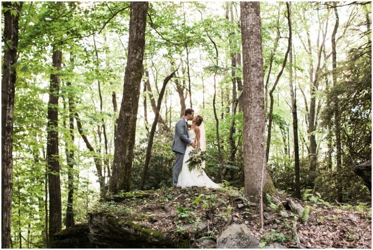 Autumn and Trevor's Beautiful Mountainside Wedding in the Blue Ridge Mountains